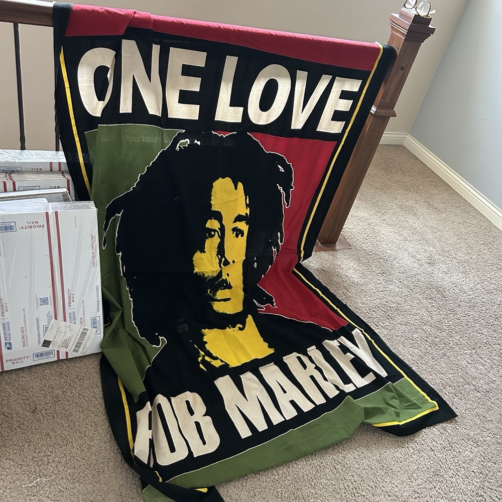 Bob Marley printed cotton tapestry handicraft mandala hippie bohemian wall decor